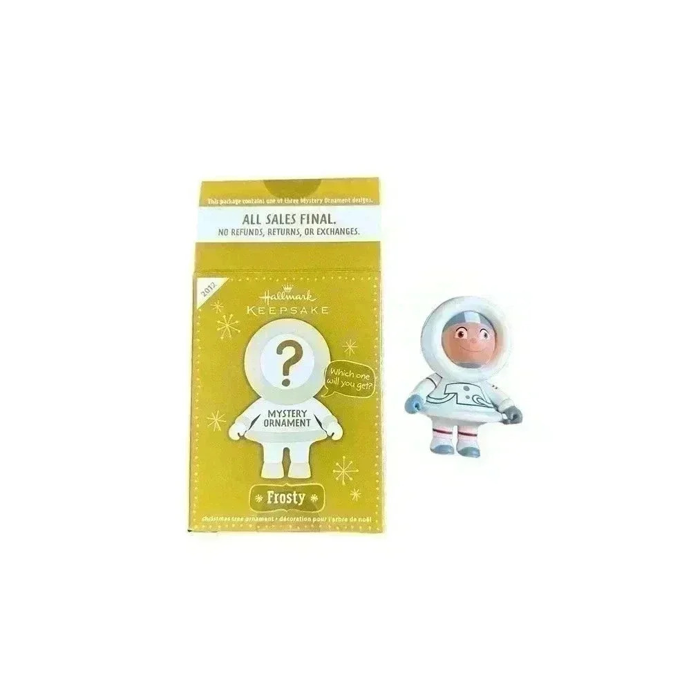 Hallmark Keepsake Ornament Mystery Frosty Astronaut 2012